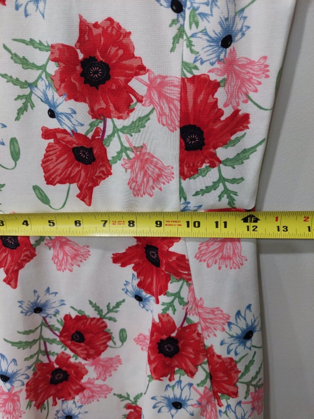 Divided by H&M White Midi Poppy Dress Size 6/4 - Picture 5 of 8